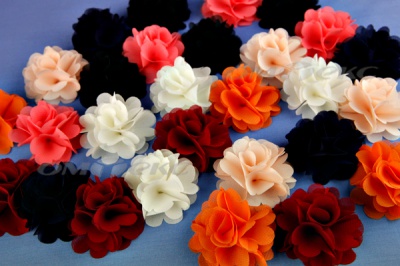 Цветы декоративные пришивные - купить в Соликамске. Цена: 28.53 руб.