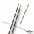 Спицы для вязания металлические d-2.5 мм круговые на тросике 53 см - купить в Соликамске. Цена: 53.90 руб.