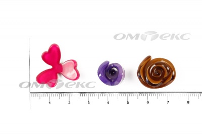 Украшение "Розы малые №1" 20мм - купить в Соликамске. Цена: 32.49 руб.