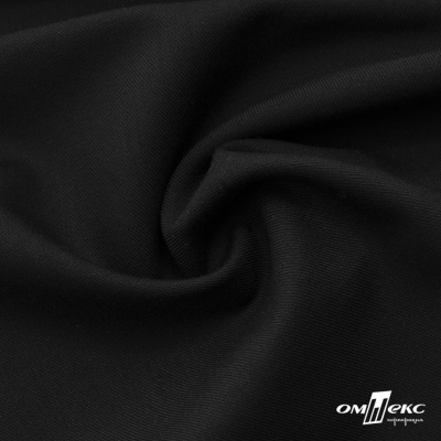 Ткань костюмная "Турин" 80% P, 16% R, 4% S, 230 г/м2, шир.150 см, цв-черный #1 - купить в Соликамске. Цена 439.57 руб.