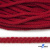 Шнур плетеный d-6 мм, круглый 70% хлопок 30% полиэстер, уп.90+/-1 м, цв.1064-красный - купить в Соликамске. Цена: 588 руб.