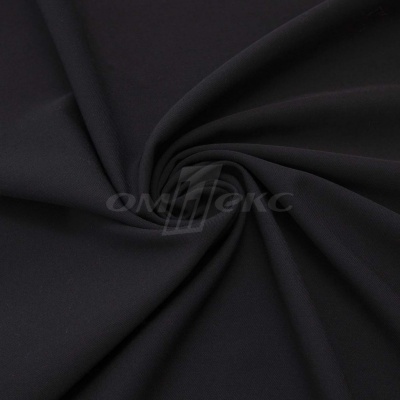 Ткань костюмная "Меган", 78%P 18%R 4%S, 205 г/м2 ш.150 см, цв-черный (Black) - купить в Соликамске. Цена 392.32 руб.