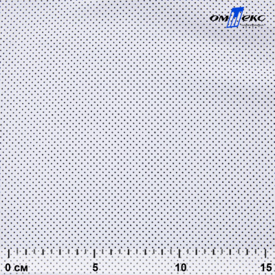 Ткань сорочечная Этна, 120 г/м2, 58% пэ,42% хл, (арт.112) принтованная, шир.150 см, горох - купить в Соликамске. Цена 356.25 руб.