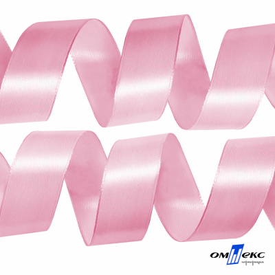 050-нежно-розовый Лента атласная упаковочная (В) 85+/-5гр/м2, шир.50 мм (1/2), 25+/-1 м - купить в Соликамске. Цена: 120.46 руб.