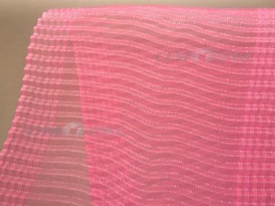 Лента капроновая "Гофре", шир. 110 мм/уп. 50 м, цвет розовый - купить в Соликамске. Цена: 35.60 руб.