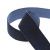 Лента бархатная нейлон, шир.25 мм, (упак. 45,7м), цв.180-т.синий - купить в Соликамске. Цена: 800.84 руб.