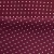 Креп стрейч Амузен, 85 г/м2, 19-2024 (темный рубин)/белый мелкий горох, шир.150 см - купить в Соликамске. Цена 220.50 руб.