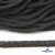 Шнур плетеный d-6 мм круглый, 70% хлопок 30% полиэстер, уп.90+/-1 м, цв.1088-т.серый - купить в Соликамске. Цена: 588 руб.