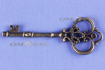 Декоративный элемент для творчества из металла "Ключ"8,5 см  - купить в Соликамске. Цена: 26.66 руб.