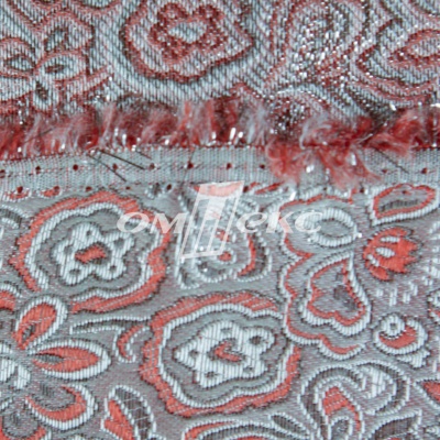 Ткань костюмная жаккард, 135 гр/м2, шир.150см, цвет красный№12 - купить в Соликамске. Цена 441.92 руб.
