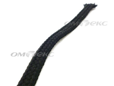 Шнурки т.3 200 см черн - купить в Соликамске. Цена: 21.69 руб.