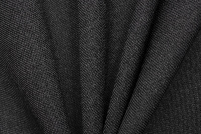 Ткань костюмная 25505 2003, 265 гр/м2, шир.150см, цвет т.серый - купить в Соликамске. Цена 418.73 руб.