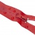 Молния водонепроницаемая PVC Т-7, 90 см, разъемная, цвет (820) красный - купить в Соликамске. Цена: 61.18 руб.