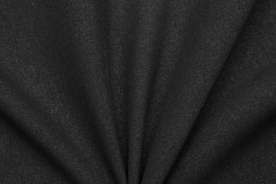 Ткань костюмная 24880 2022, 220 гр/м2, шир.150см, цвет чёрный - купить в Соликамске. Цена 451 руб.
