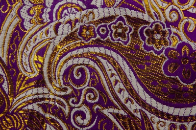 Ткань костюмная жаккард №9, 140 гр/м2, шир.150см, цвет фиолет - купить в Соликамске. Цена 387.20 руб.