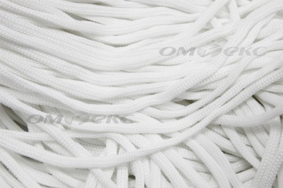 Шнур Т-02 (4с2) мелкое плетение 4мм 100 м белый - купить в Соликамске. Цена: 2.50 руб.