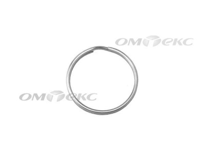 Кольцо металлическое d-20 мм, цв.-никель - купить в Соликамске. Цена: 3.19 руб.