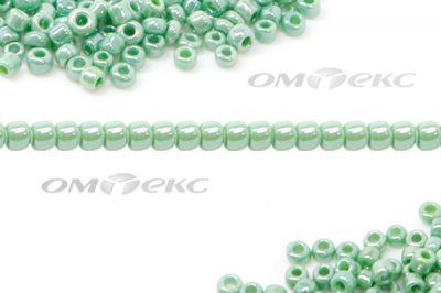 Бисер (ОL) 11/0 ( упак.100 гр) цв.127 - зелёный - купить в Соликамске. Цена: 51.21 руб.