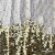 Трикотажное полотно, Сетка с пайетками, шир.130 см, #315, цв.-белый/золото - купить в Соликамске. Цена 700.46 руб.
