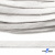 Шнур плетеный d-8 мм плоский, 70% хлопок 30% полиэстер, уп.85+/-1 м, цв.1018-белый - купить в Соликамске. Цена: 735 руб.
