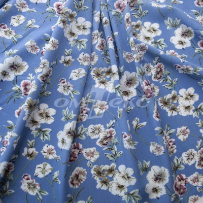 Плательная ткань "Фламенко" 12.1, 80 гр/м2, шир.150 см, принт растительный - купить в Соликамске. Цена 243.96 руб.