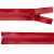 Молния водонепроницаемая PVC Т-7, 60 см, разъемная, цвет (820) красный - купить в Соликамске. Цена: 49.39 руб.