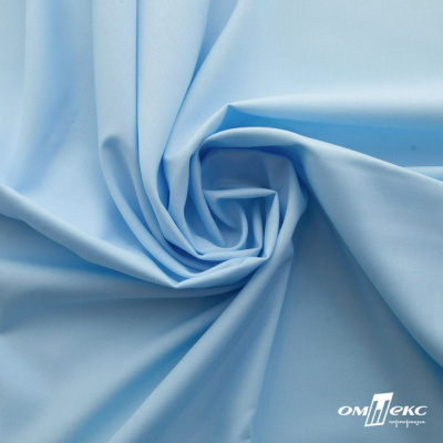 Ткань сорочечная Илер 100%полиэстр, 120 г/м2 ш.150 см, цв.голубой - купить в Соликамске. Цена 290.24 руб.
