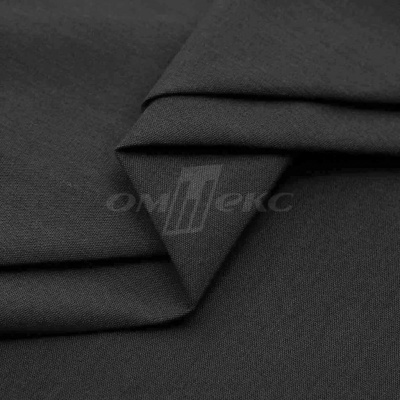 Сорочечная ткань "Ассет", 120 гр/м2, шир.150см, цвет чёрный - купить в Соликамске. Цена 251.41 руб.