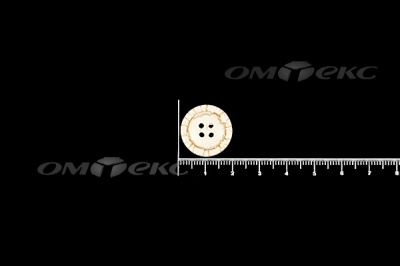 Пуговица деревянная круглая №33 (18мм) - купить в Соликамске. Цена: 2.55 руб.