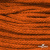 Шнур плетеный d-6 мм, 70% хлопок 30% полиэстер, уп.90+/-1 м, цв.1066-апельсин - купить в Соликамске. Цена: 588 руб.
