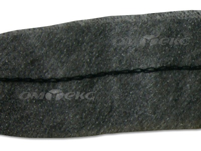 WS7225-прокладочная лента усиленная швом для подгиба 30мм-графит (50м) - купить в Соликамске. Цена: 16.97 руб.