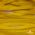 Шнур плетеный (плоский) d-12 мм, (уп.90+/-1м), 100% полиэстер, цв.269 - жёлтый - купить в Соликамске. Цена: 8.62 руб.
