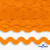 Тесьма вьюнчик 0381-0080, 8 мм/упак.33+/-1м, цвет 9511-оранжевый - купить в Соликамске. Цена: 107.26 руб.
