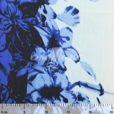 Плательная ткань "Фламенко" 19.1, 80 гр/м2, шир.150 см, принт растительный - купить в Соликамске. Цена 243.96 руб.