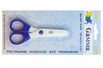 Ножницы G-510 детские 123 мм - купить в Соликамске. Цена: 137.45 руб.