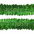 Тесьма с пайетками D4, шир. 30 мм/уп. 25+/-1 м, цвет зелёный - купить в Соликамске. Цена: 1 087.39 руб.