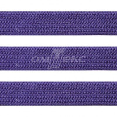 Шнур 15мм плоский (100+/-1м) №10 фиолетовый - купить в Соликамске. Цена: 10.21 руб.