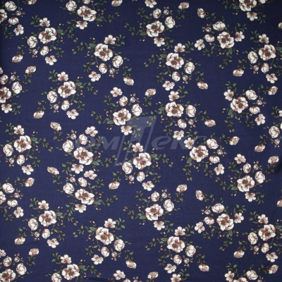 Плательная ткань "Фламенко" 3.2, 80 гр/м2, шир.150 см, принт растительный - купить в Соликамске. Цена 239.03 руб.