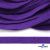 Шнур плетеный d-8 мм плоский, 70% хлопок 30% полиэстер, уп.85+/-1 м, цв.1030-фиолет - купить в Соликамске. Цена: 735 руб.