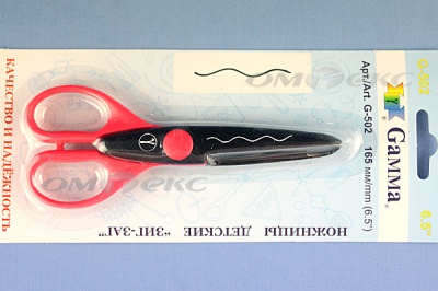 Ножницы G-502 детские 165 мм - купить в Соликамске. Цена: 292.21 руб.