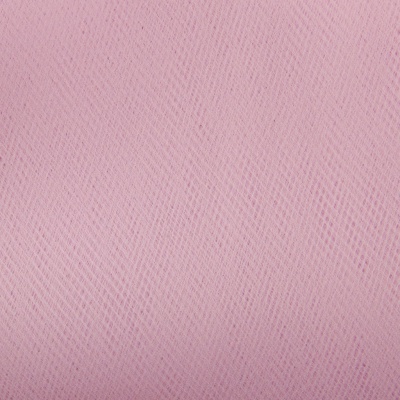 Фатин матовый 16-12, 12 гр/м2, шир.300см, цвет нежно-розовый - купить в Соликамске. Цена 96.31 руб.