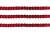 Пайетки "ОмТекс" на нитях, SILVER-BASE, 6 мм С / упак.73+/-1м, цв. 3 - красный - купить в Соликамске. Цена: 468.37 руб.