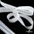 Резинка бельевая ажурная #6185, шир.16 мм, цв.белый - купить в Соликамске. Цена: 13.72 руб.
