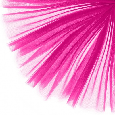 Фатин блестящий 16-31, 12 гр/м2, шир.300см, цвет барби розовый - купить в Соликамске. Цена 110.84 руб.