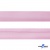 Косая бейка атласная "Омтекс" 15 мм х 132 м, цв. 044 розовый - купить в Соликамске. Цена: 225.81 руб.