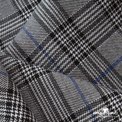 Ткань костюмная "Клер" 80% P, 16% R, 4% S, 200 г/м2, шир.150 см,#3 цв-серый/синий - купить в Соликамске. Цена 412.02 руб.