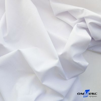 Ткань сорочечная Илер 100%полиэстр, 120 г/м2 ш.150 см, цв.белый - купить в Соликамске. Цена 290.24 руб.