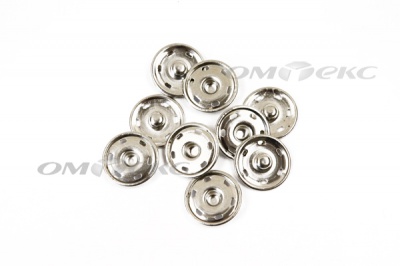 Кнопки пришивные 30 мм никель - купить в Соликамске. Цена: 18.68 руб.