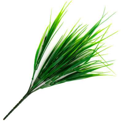 Трава искусственная -2, шт (осока 41см/8 см)				 - купить в Соликамске. Цена: 104.57 руб.