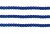 Пайетки "ОмТекс" на нитях, CREAM, 6 мм С / упак.73+/-1м, цв. 34 - василек - купить в Соликамске. Цена: 468.37 руб.